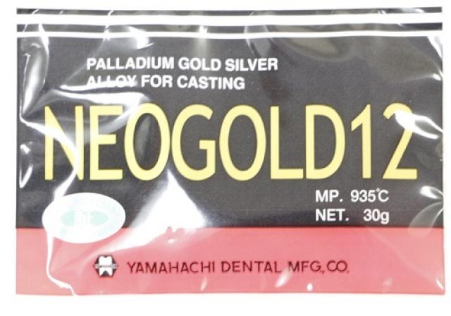 ヤマハチの歯科用合金12％金パラ(金パラジウム)キングキャスト12